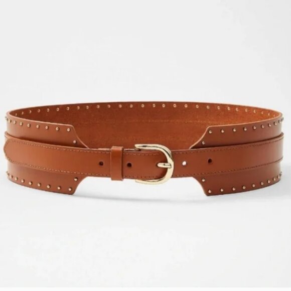 LOFT | Accessories | Loft Nwot Sz L Leather Cognac Brown  display picture 3